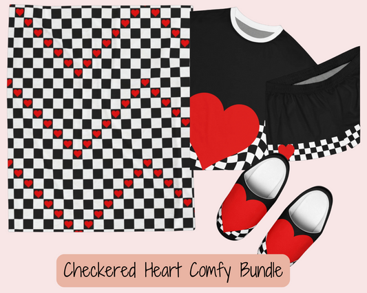 Checkered Heart Comfy Bundle