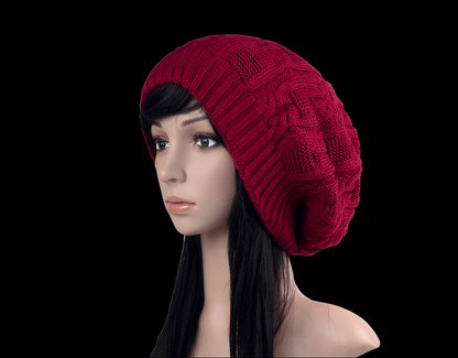 The perfect finishing touch accessory for any outfit! Pair this Classic Slouch Beanie with any of your essential fall and winter outfits. Keep warm and maintain your style.